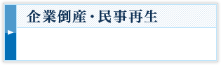 企業倒産・民事再生